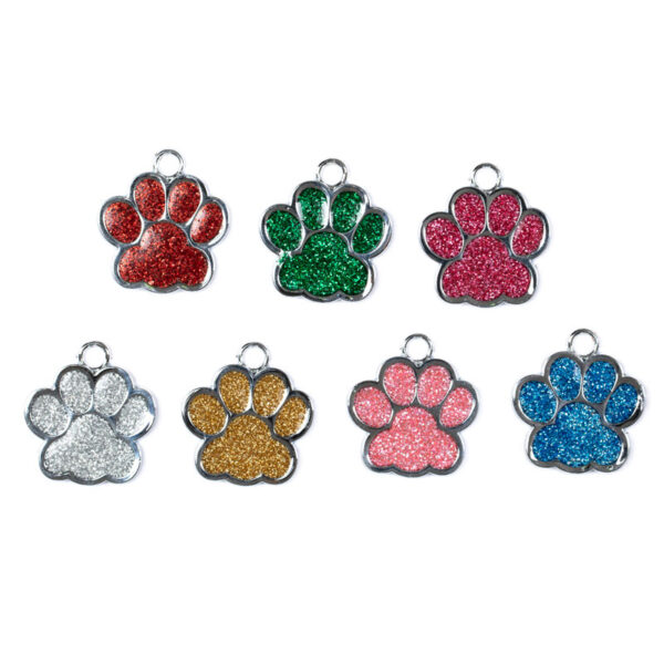 Paw Glitter - Personalised Pet Tags